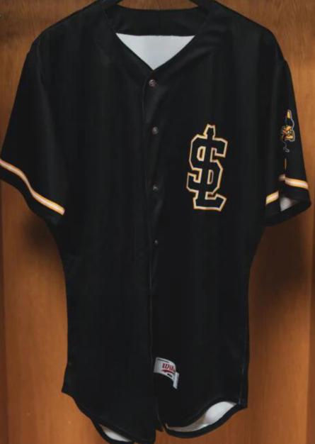 Men's Salt Lake Bees Blank Black Stitched Baseball Jersey